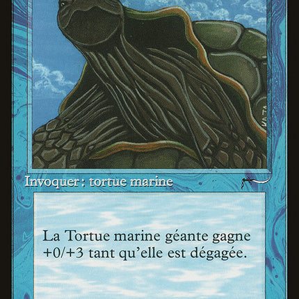 Giant Tortoise - Tortue marine géante  [Renaissance]