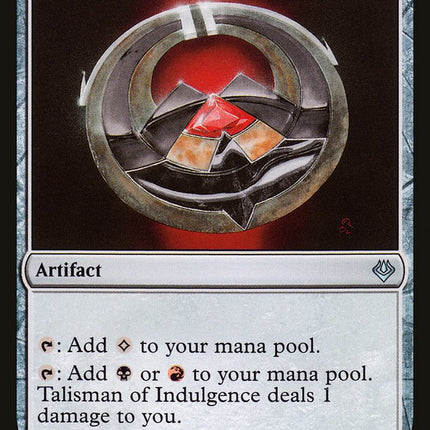 Talisman of Indulgence [Archenemy: Nicol Bolas]