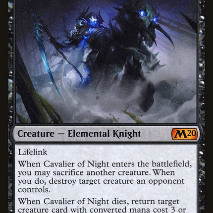 Cavalier of Night [Core Set 2020]