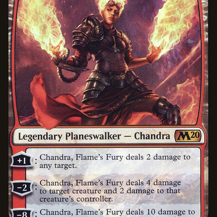Chandra, Flame's Fury [Core Set 2020] Foil